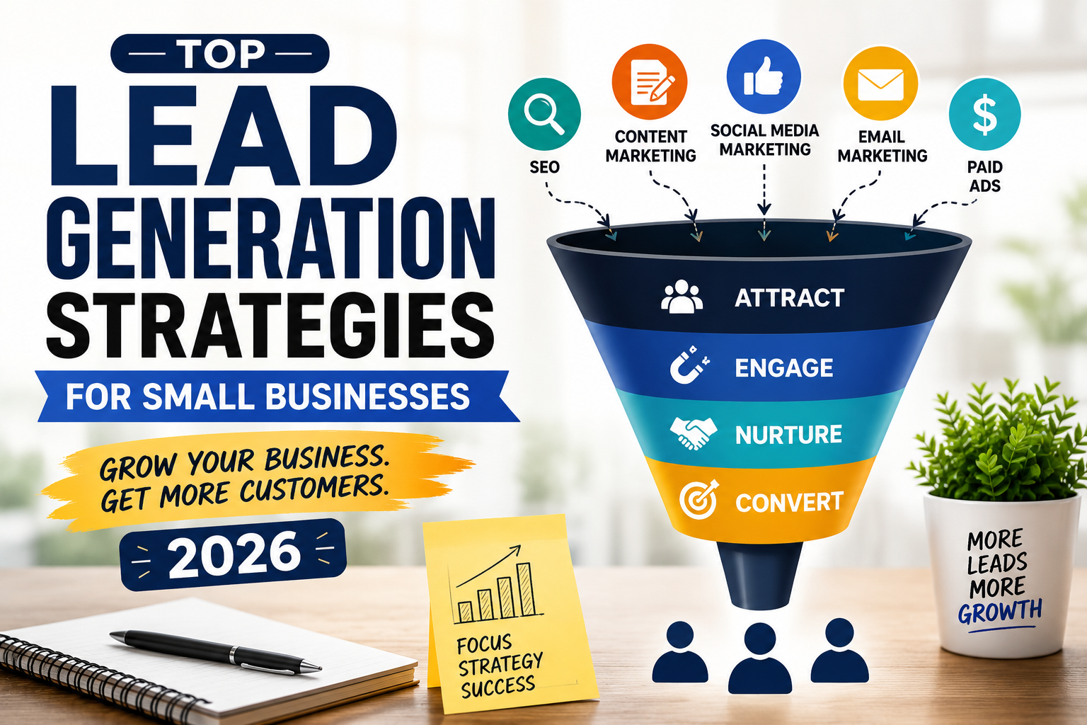 Top Lead Generation Strategies for Small Businesses in 2026